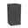 Lechuza 'Canto Stone 40 high LED', graphitschwarz, 40 x 40 x H 76 cm