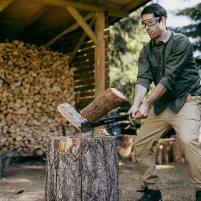 Fiskars Axt X-series X28 Spaltaxt M Klinge, langer Schaft Fiskars Axt X-series X28 Spaltaxt M Klinge, langer Schaft