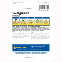 Salatgurke 'Dominica', grün, 6 Gemüsesamen