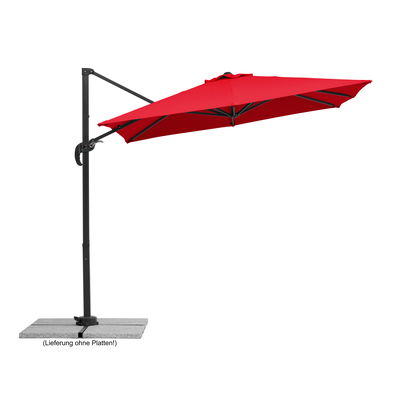 Schneider Sonnenschirm 'Rhodos Junior', rot, ca. 230 x 230 cm Schneider Sonnenschirm 'Rhodos Junior', rot, ca. 230 x 230 cm