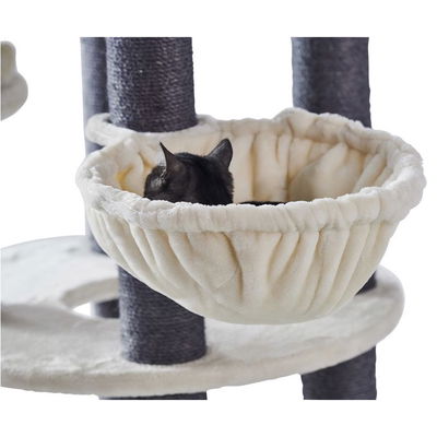 Kratzbaum 'Arda', creme, ca. 138 x 70 x 70 cm Kratzbaum 'Arda', creme, ca. 138 x 70 x 70 cm