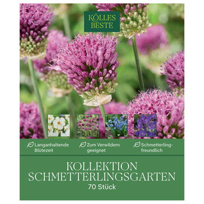 Schmetterlingsgarten-Kollektion, 70 Blumenzwiebeln