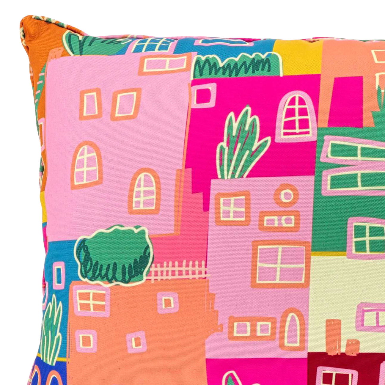 Lendenstützkissen 'Vita Dessin 4', bunt, ca. 40 x 60 cm