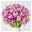 Blumenbund mit Tulpen 'Double Price', 30er-Bund, lila, inkl. gratis Grußkarte
