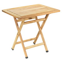 Holztisch 'Matera', Buchenholz, ca. 80 x 60 x 75 cm