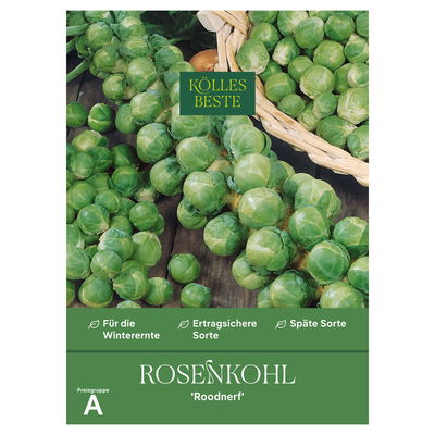 Kölles Beste Gemüsesamen, Rosenkohl 'Roodnerf'