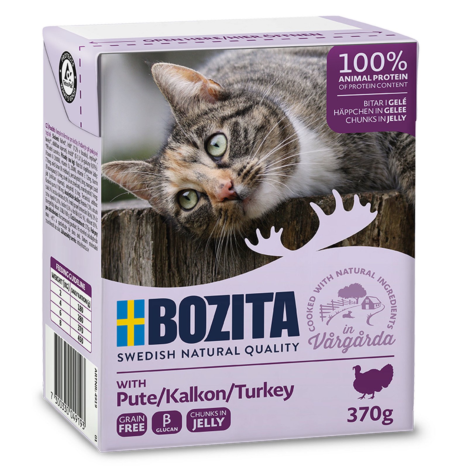 Bozita Katzenfutter, Pute, 370 g