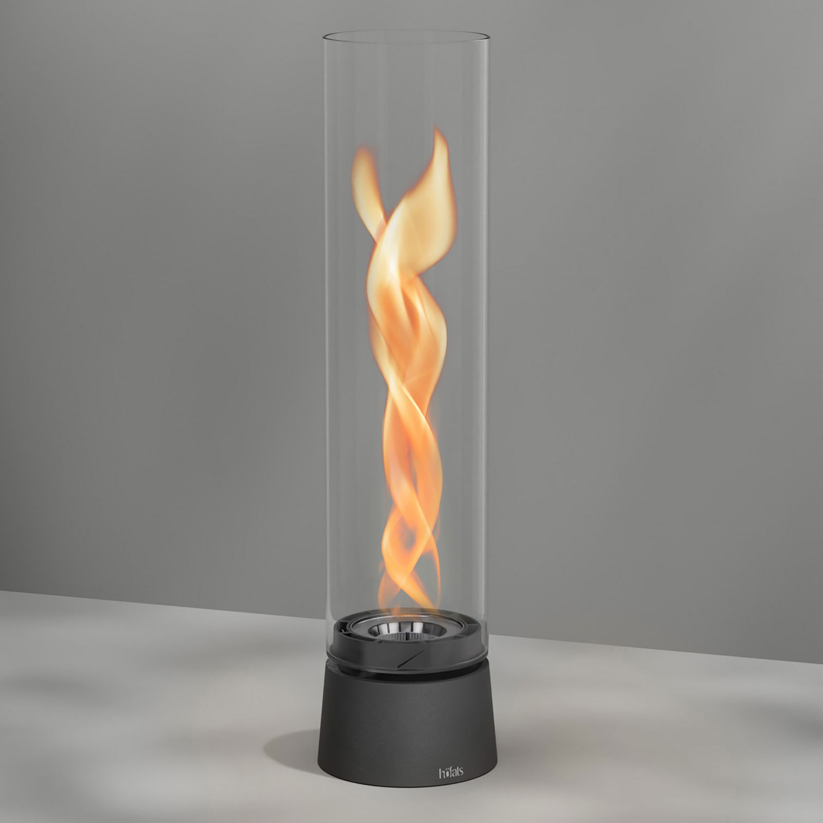 Höfats Spin Air 900 Tischfeuer, mattschwarz