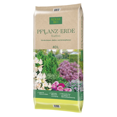 Kölle Bio Pflanzerde, torffrei, 60 Sack á 40 l, 2400 Liter Kölle Bio Pflanzerde, torffrei, 60 Sack á 40 l, 2400 Liter