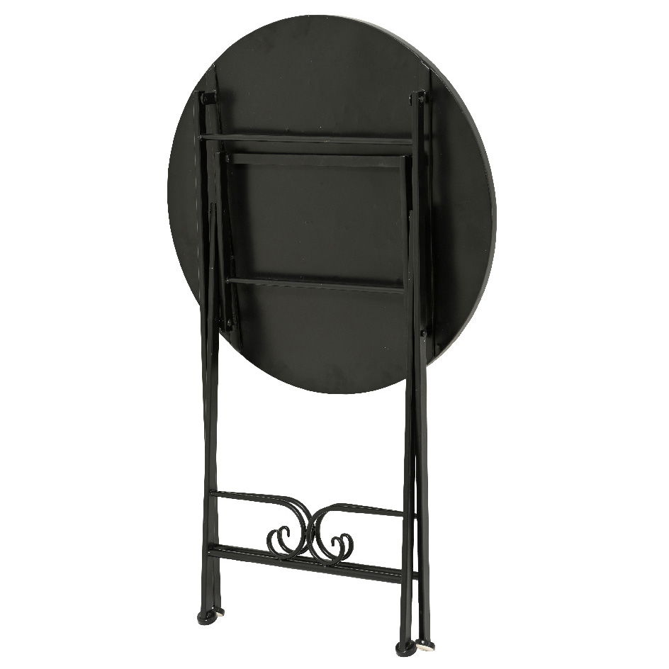 Mosaik-Bistroklapptisch 'Athen', ca. Ø 58 x H 76 cm