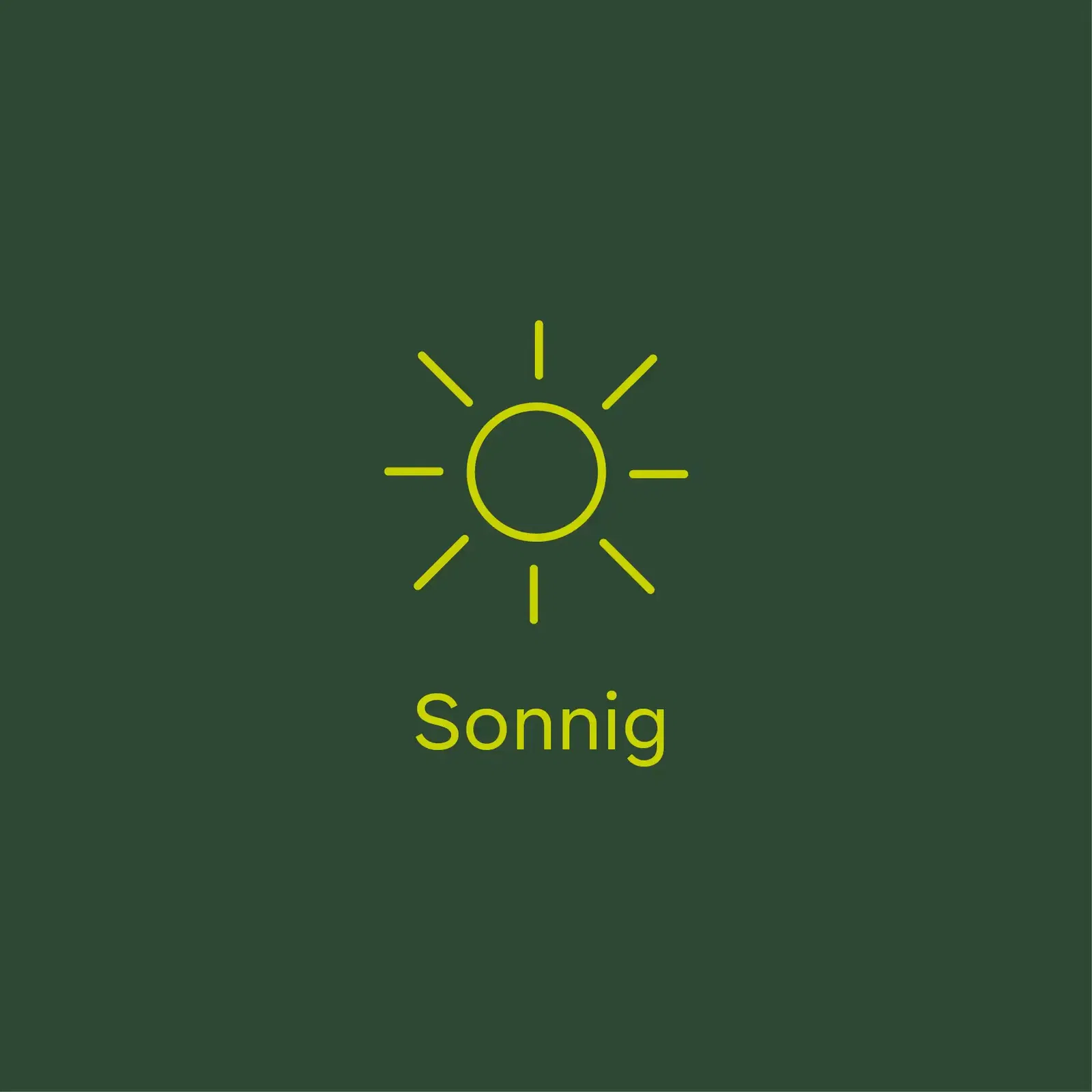 Standort Sonne