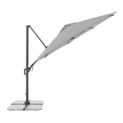 Pendelschirm 'Ravenna HFX', hellgrau, Ø 350 cm Pendelschirm 'Ravenna HFX', hellgrau, Ø 350 cm