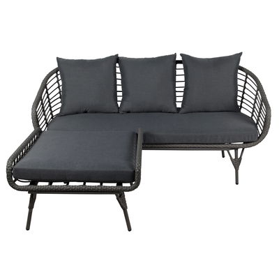 Loungegruppe 'Sintra' inkl. Auflagen, 2tlg. Loungegruppe 'Sintra' inkl. Auflagen, 2tlg.