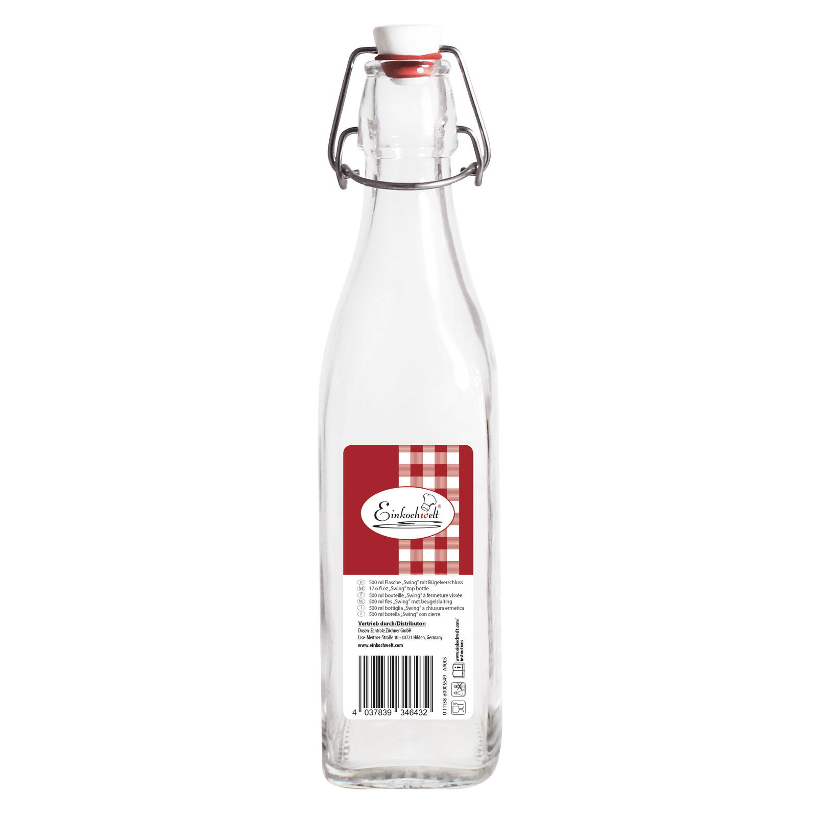 Bügelflasche 'Swing Bott', Tritschler, 500 ml