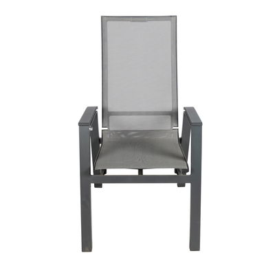 Alu-Hochlehnersessel Salina inkl. Auflage