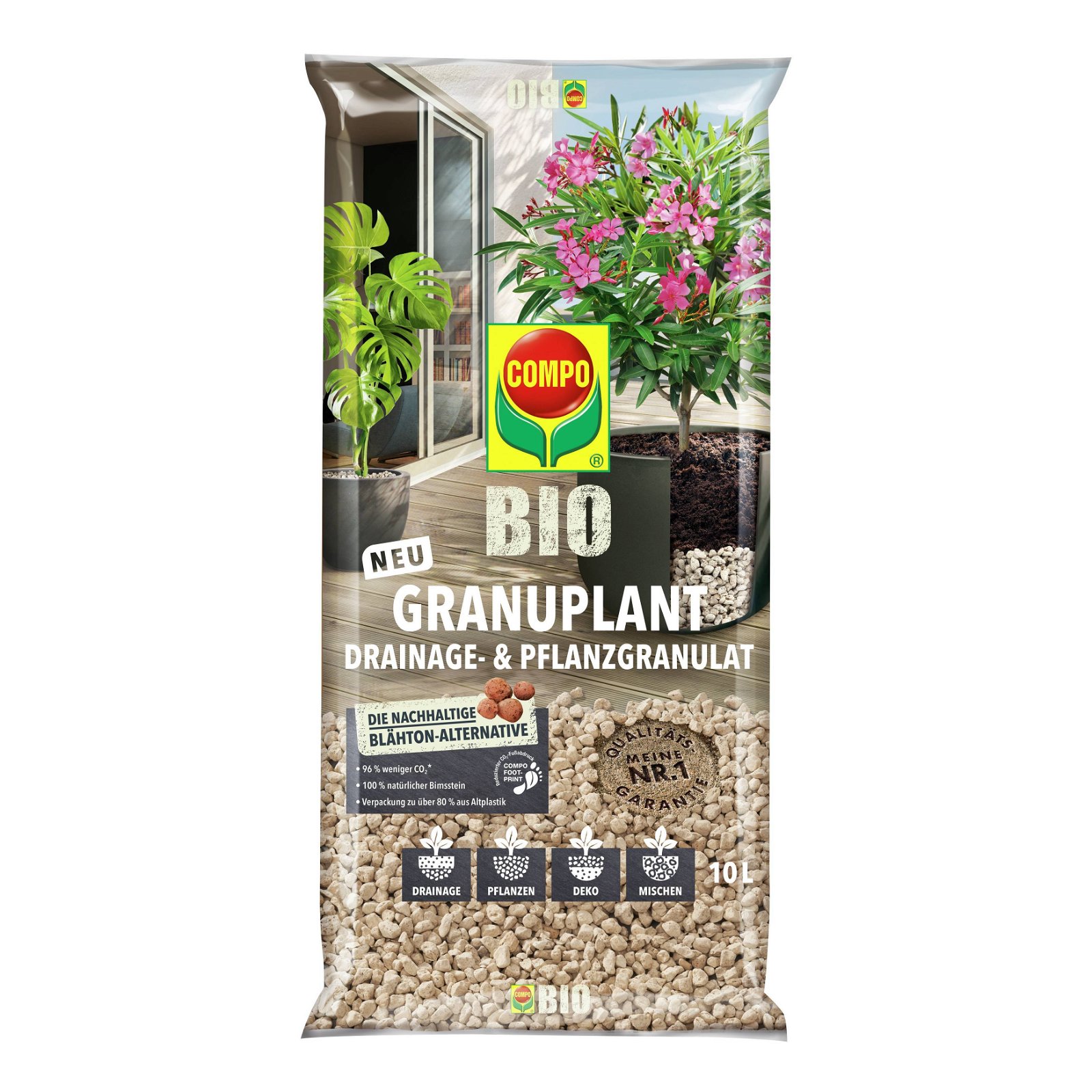 Bio Granuplant Drainage- & Pflanzgranulat