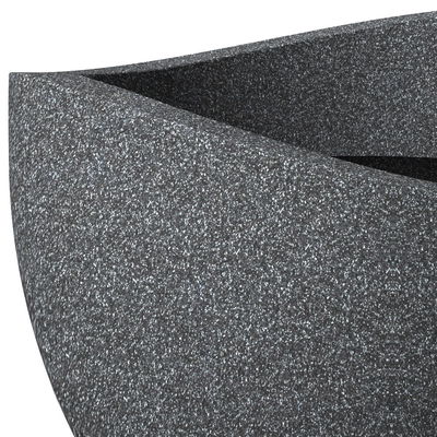 Scheurich Pflanzgefäß 'Wave Globe', schwarz granit, ca. Ø 60 x H 44,7 cm