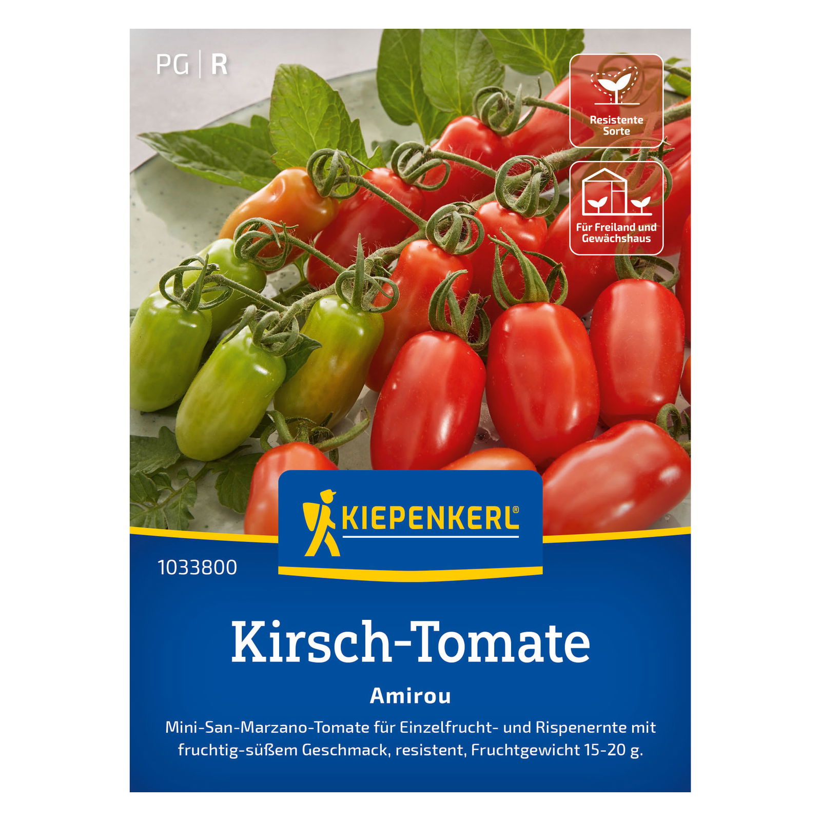 Kiepenkerl Saatgut Kirschtomate 'Amirou®', rot