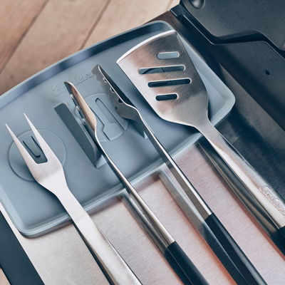 Enders Grillbesteck inkl. Tasche, 3er-Set, Edelstahl Enders Grillbesteck inkl. Tasche, 3er-Set, Edelstahl