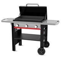Weber Gasgrill 'Slate GPD', Premium Plancha, schwarz/silber Weber Gasgrill 'Slate GPD', Premium Plancha, schwarz/silber