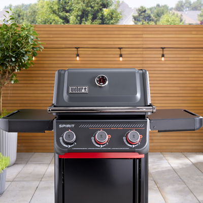 Weber Gasgrill 'Spirit E-325 Stealth', schwarz/silber Weber Gasgrill 'Spirit E-325 Stealth', schwarz/silber