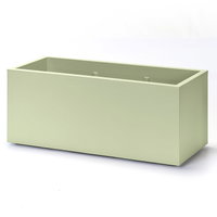 Euro 3 Plast Pflanzkasten 'Kebe', grün, ca. 99,5 x 39,5 x H 39,5 cm Euro 3 Plast Pflanzkasten 'Kebe', grün, ca. 99,5 x 39,5 x H 39,5 cm