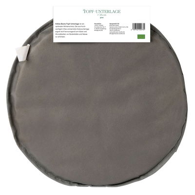 Kölles Beste Topfunterlage, grau, ca. Ø 35 cm Kölles Beste Topfunterlage, grau, ca. Ø 35 cm