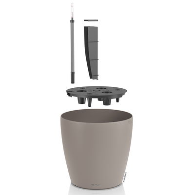 Lechuza Pflanzgefäß 'Classico Color 50', braun, ca. 49 x 49 x H 46,5 cm