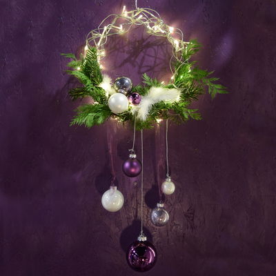 Tannenzweige im Handbund aus Nordmanntanne und Konifere/Zypresse, 6 Bund Tannenzweige im Handbund aus Nordmanntanne und Konifere/Zypresse, 6 Bund