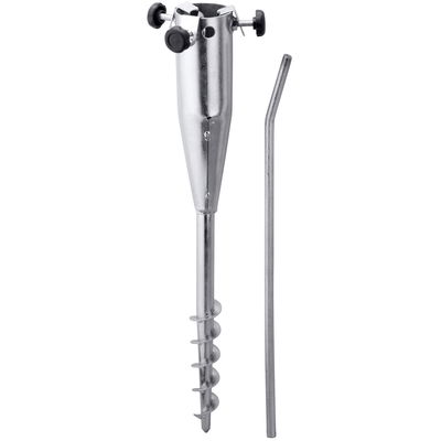 Bodendübel, Schneider, verzinkter Stahl, 13 x 13 x 50 cm Bodendübel, Schneider, verzinkter Stahl, 13 x 13 x 50 cm