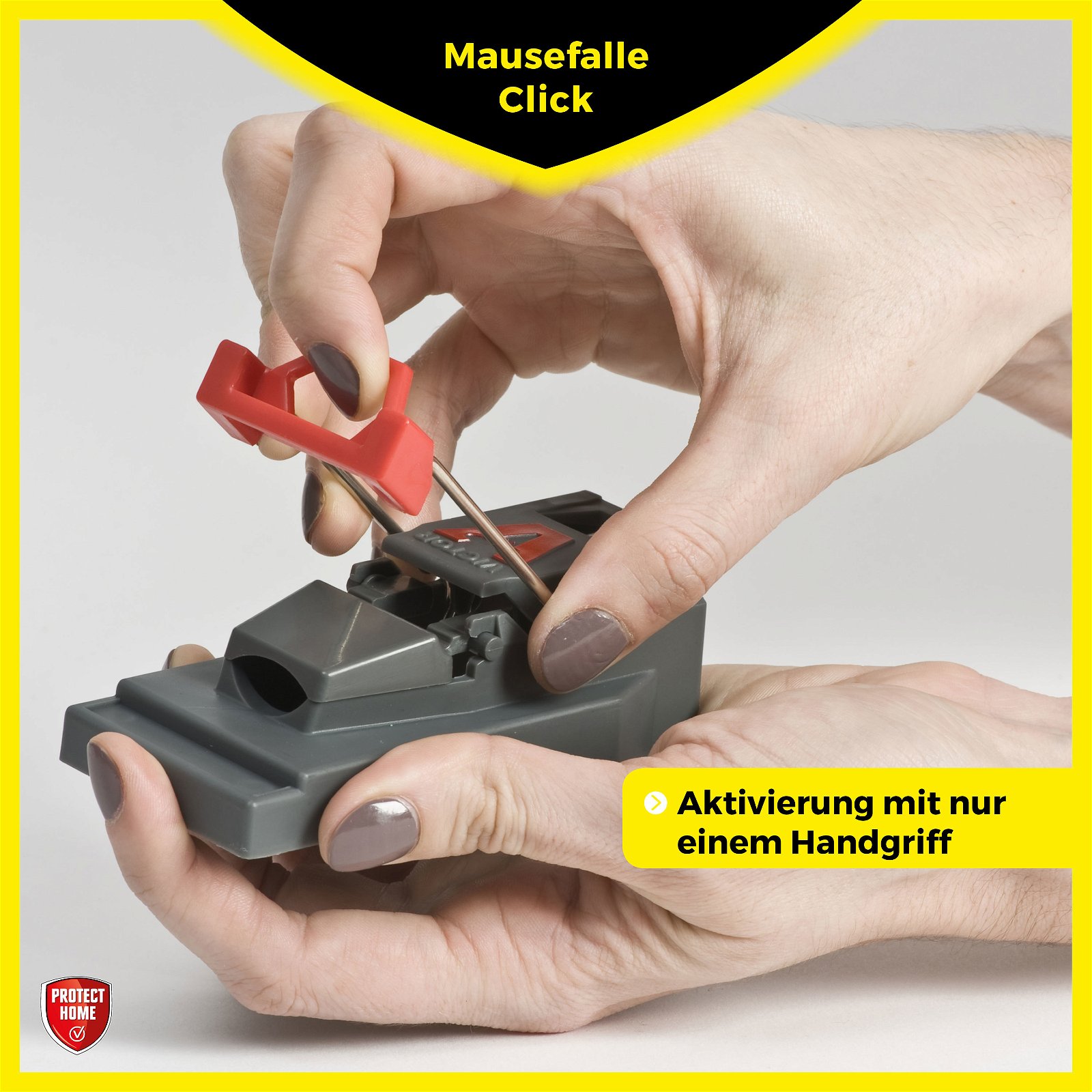 Mausefalle Click, Protect Home, 3 Stück