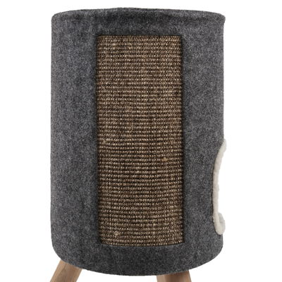 Silvio Design Katzenhaus 'Doubly', natur-grau