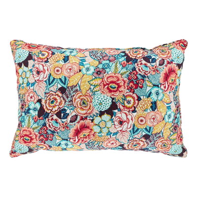 Lendenstützkissen 'Vita Dessin 2', bunt, ca. 40 x 60 cm