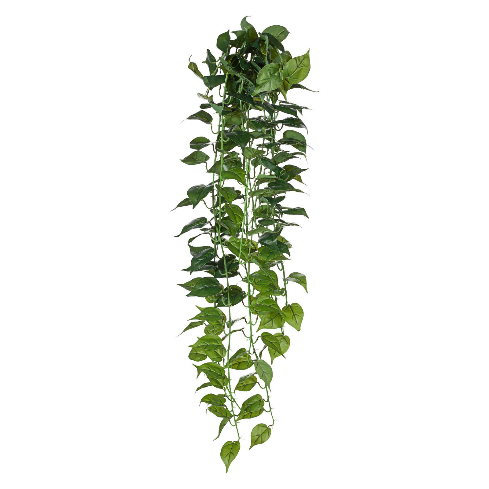 Kunstpflanze Philodendron-Hänger, 12 Zweige, Höhe ca. 120 cm