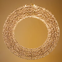 LED Kranz, warmweiß, 4000 LEDs, ca. Ø 65 cm LED Kranz, warmweiß, 4000 LEDs, ca. Ø 65 cm