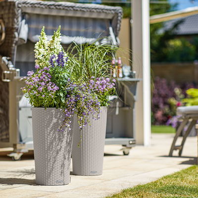 Lechuza 'Cilindro Cottage 32', sandbraun, ca. Ø 32 x H 56 cm Lechuza 'Cilindro Cottage 32', sandbraun, ca. Ø 32 x H 56 cm