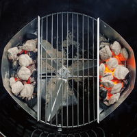 Weber® Holzkohlekörbe Char-Basket, aus verzinktem Stahl, 2-er Set