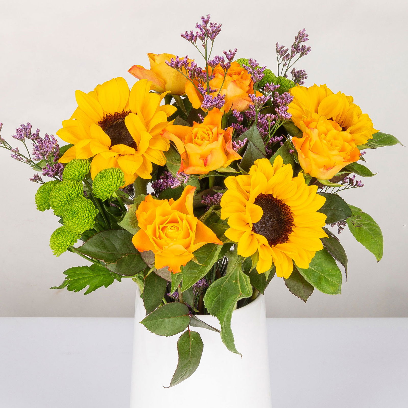 Gemischter Blumenbund 'Sommergruß' inkl. gratis Grußkarte
