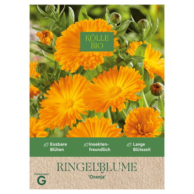Kölle Bio Saatgut Ringelblume 'Oranja', orange