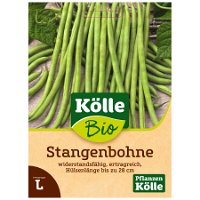 Bio-Saatgut, Stangenbohne 'Neckarkönigin', grün