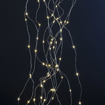 Kölle LED Silberdraht Regen, klassisch warm, 180 LEDs, Länge ca. 2 m Kölle LED Silberdraht Regen, klassisch warm, 180 LEDs, Länge ca. 2 m
