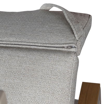 Kölle Hochlehnersessel 'Taunus' inkl. Auflagen, mokka/grau