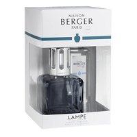 Maison Berger Paris Duftlampe + Raumduft 250 ml, Geschenkset ICE CUBE, Grau