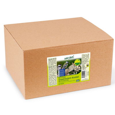 Insektenfettknödel 'Naturliebe' mit Protein, 45 Knödel