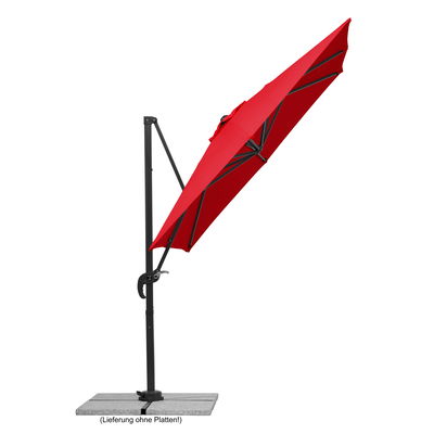 Schneider Sonnenschirm 'Rhodos Junior', rot, ca. 230 x 230 cm Schneider Sonnenschirm 'Rhodos Junior', rot, ca. 230 x 230 cm