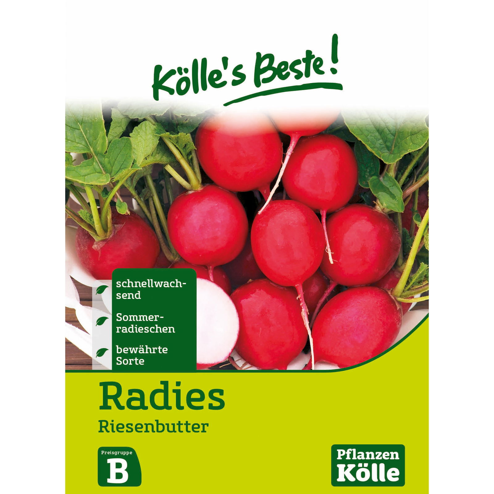 Kölle's Beste Gemüsesamen Radies 