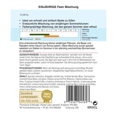 Thompson & Morgan Einjährige Feen-Mischung