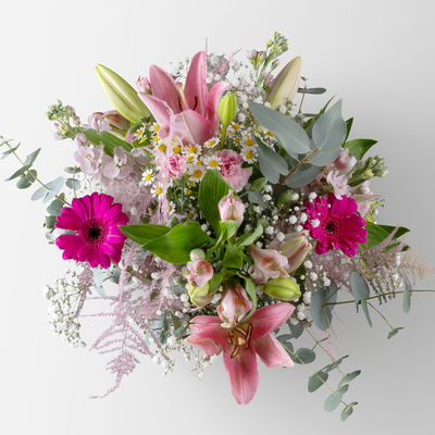 Blumenstrauß 'Fühl' dich gedrückt', handgebunden Blumenstrauß 'Fühl' dich gedrückt', handgebunden