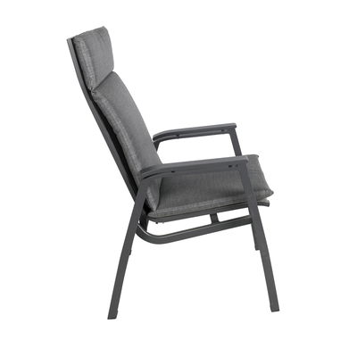 Alu-Hochlehnersessel Salina inkl. Auflage