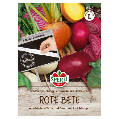 Sperli Gemüsesamen, Rote Bete 'Golden Eye','Chioggia Guardsmark' & 'Avalanche' Sperli Gemüsesamen, Rote Bete 'Golden Eye','Chioggia Guardsmark' & 'Avalanche'